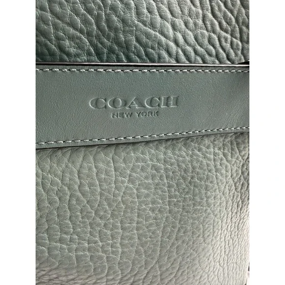COACH Unisex Charles Messenger Sling Pack Bag in Luxury Smooth Leather - Picture 9 of 11